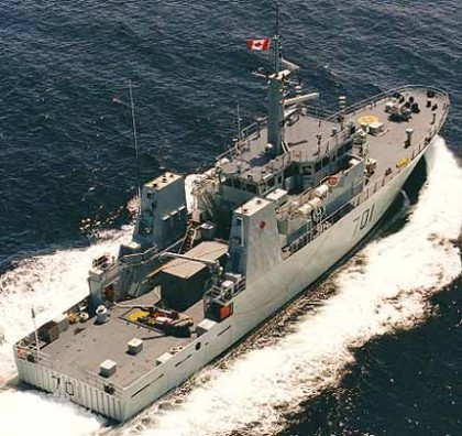 HMCS Glace Bay MM 701